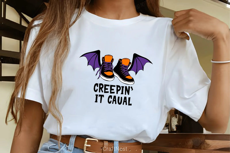 Creepy Halloween Shoes Bat Wings Clipart Bundle - CraftNest - Digital Crafting and Art