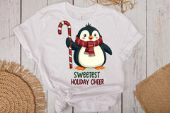 Cute Christmas Penguin Clipart Bundle - CraftNest - Digital Crafting and Art