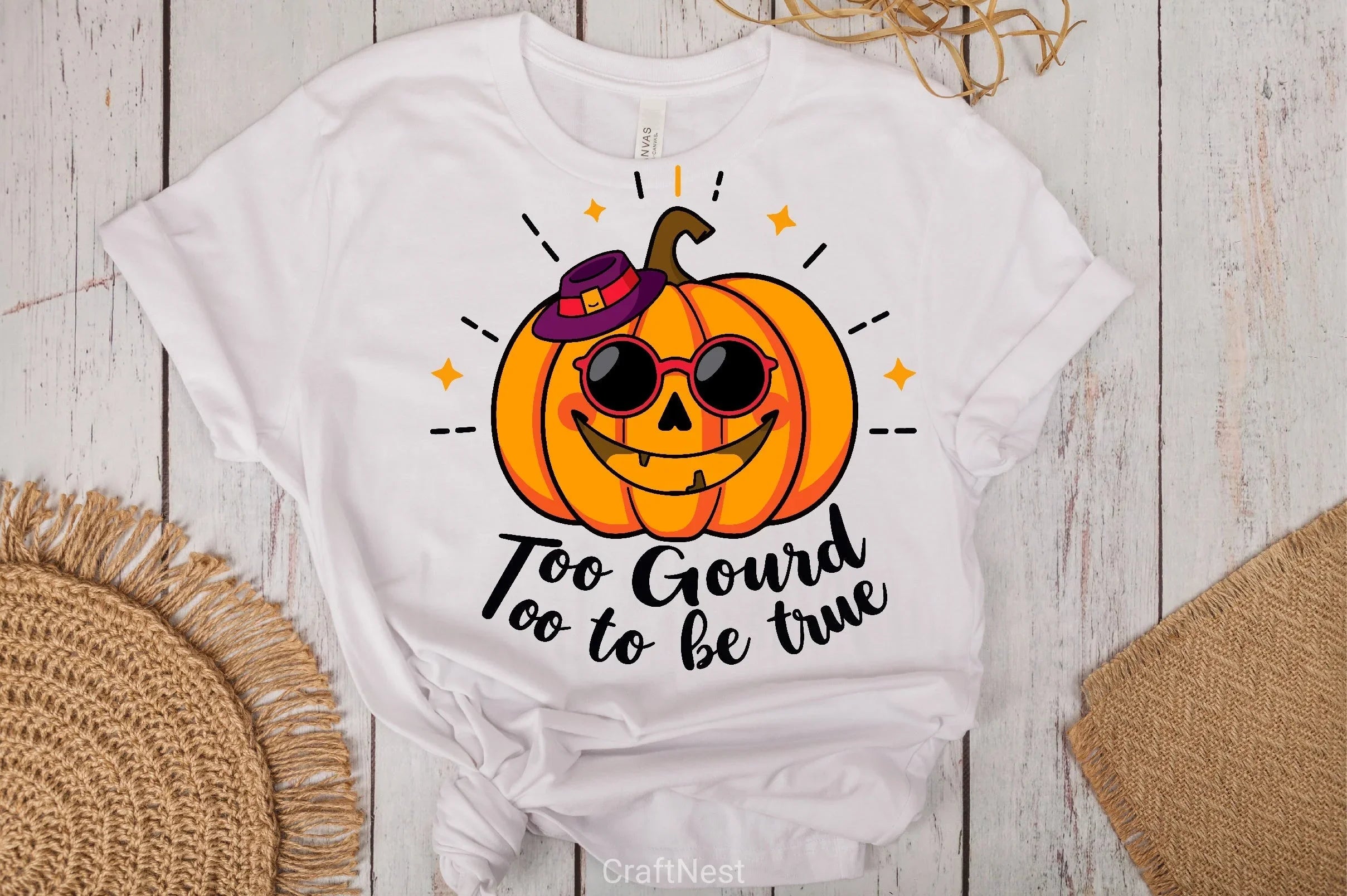 Cool Pumpkin Halloween Clipart Bundle 1 - CraftNest - Digital Crafting and Art