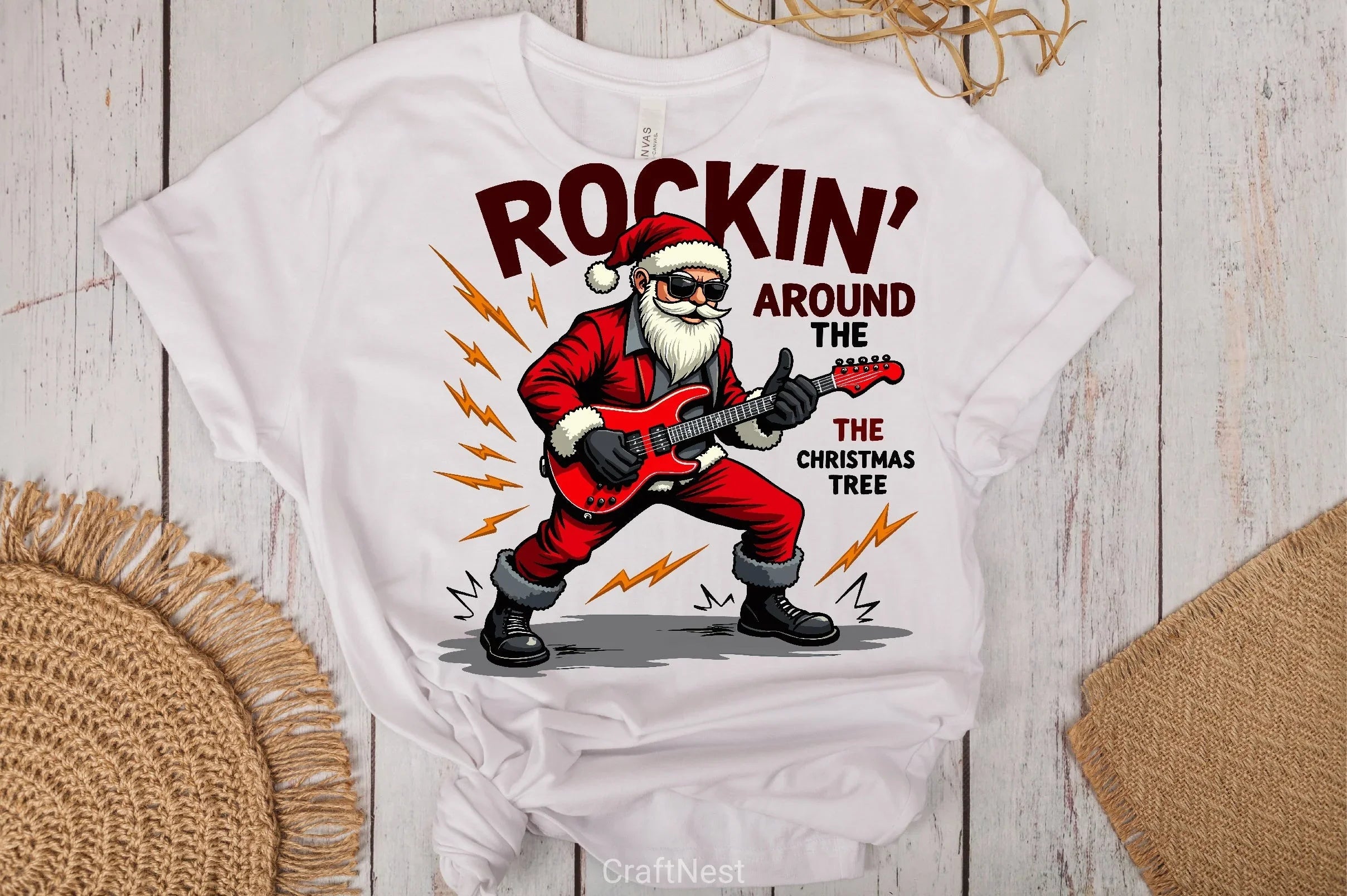 Rockin' Christmas Tree Clipart Bundle 2 - CraftNest - Digital Crafting and Art