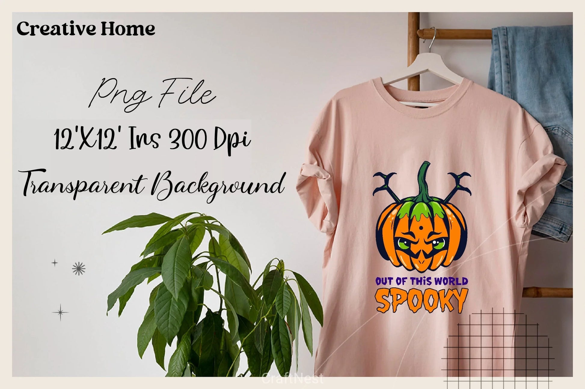 Spooky Alien Pumpkin Clipart Bundle - CraftNest - Digital Crafting and Art