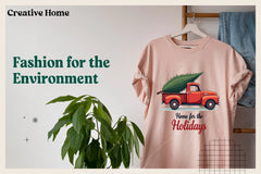 Vintage Red Truck Christmas Tree Clipart Bundle 2 - CraftNest - Digital Crafting and Art