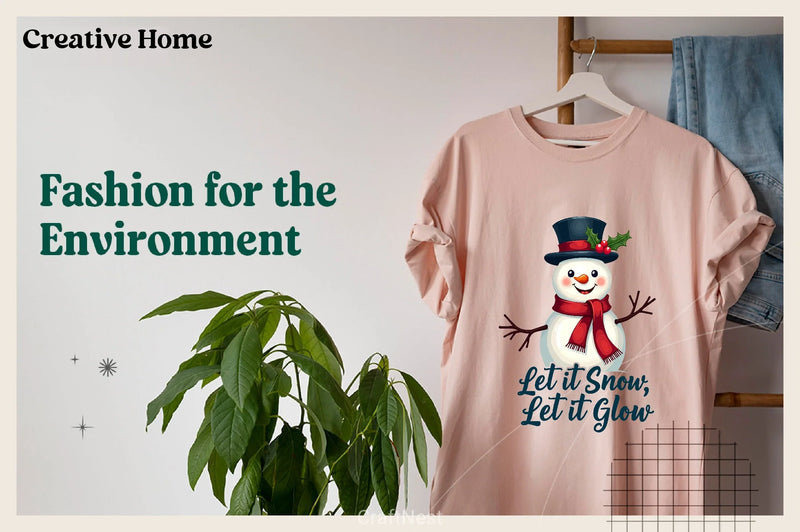 Cheerful Snowman Clipart Bundle - CraftNest - Digital Crafting and Art