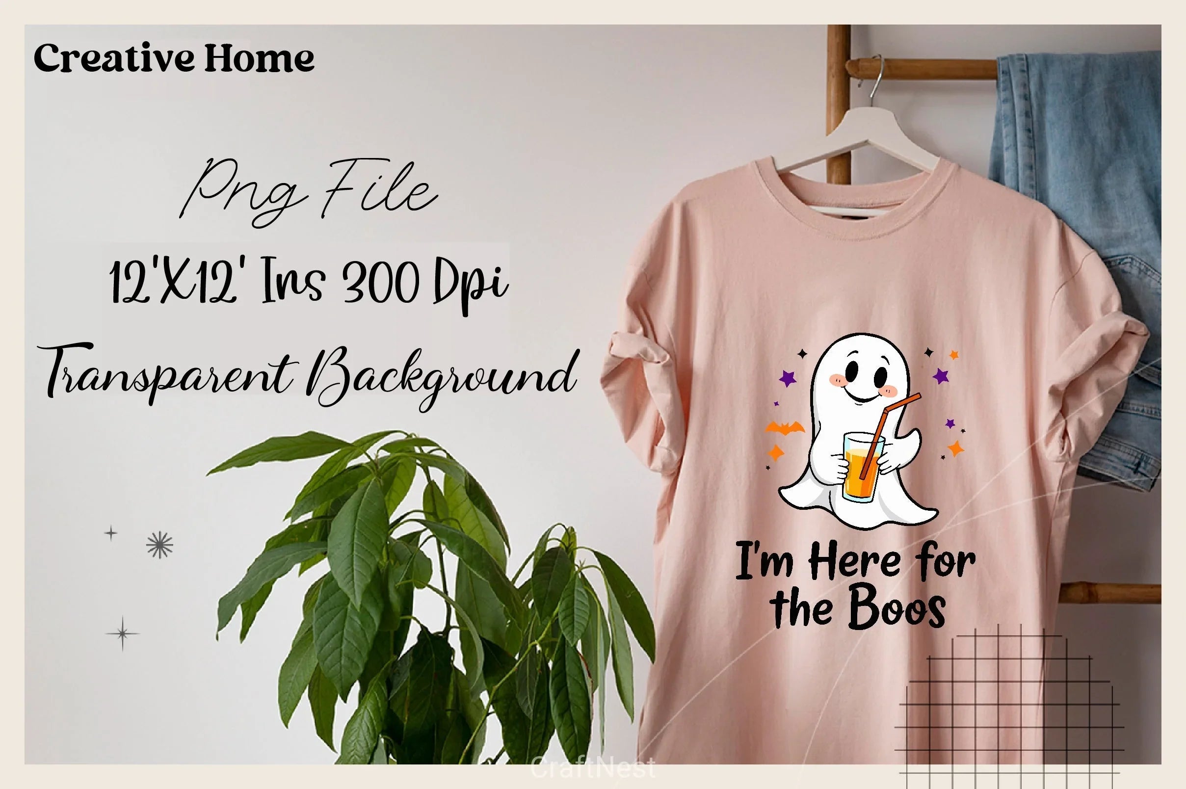 Cute Ghost Halloween Boo Juice Clipart Bundle - CraftNest - Digital Crafting and Art