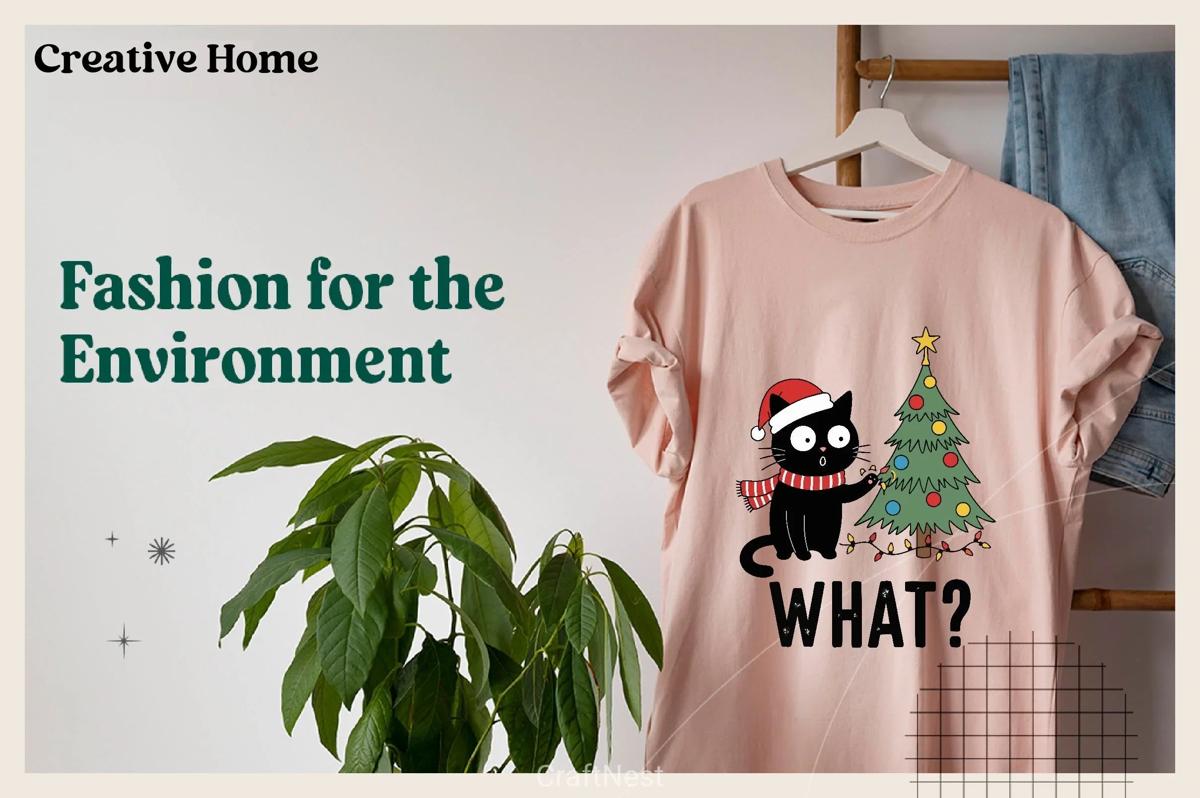 Black Cat Christmas Tree Clipart Bundle - CraftNest - Digital Crafting and Art