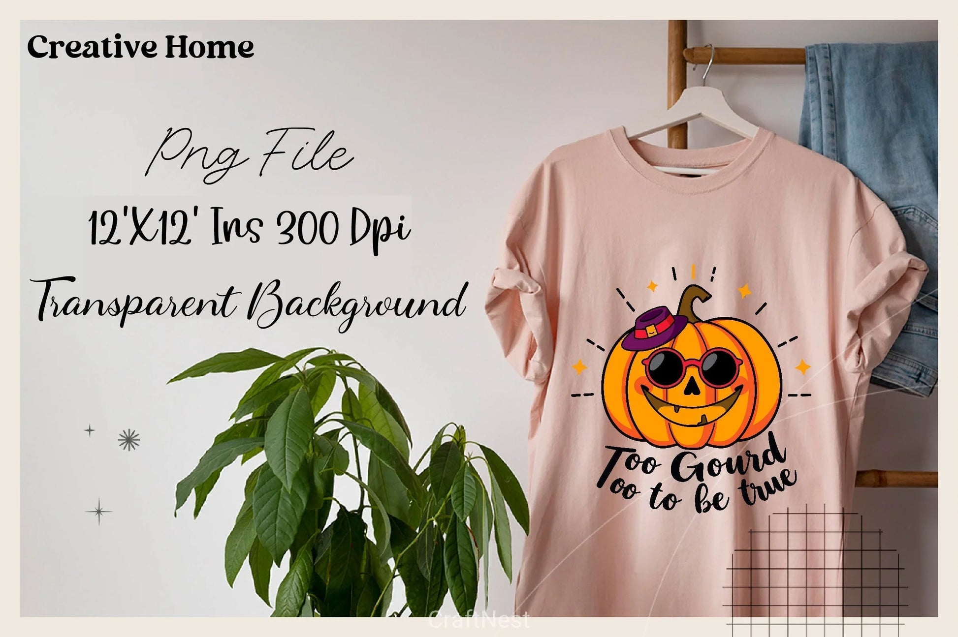 Cool Pumpkin Halloween Clipart Bundle 1 - CraftNest - Digital Crafting and Art