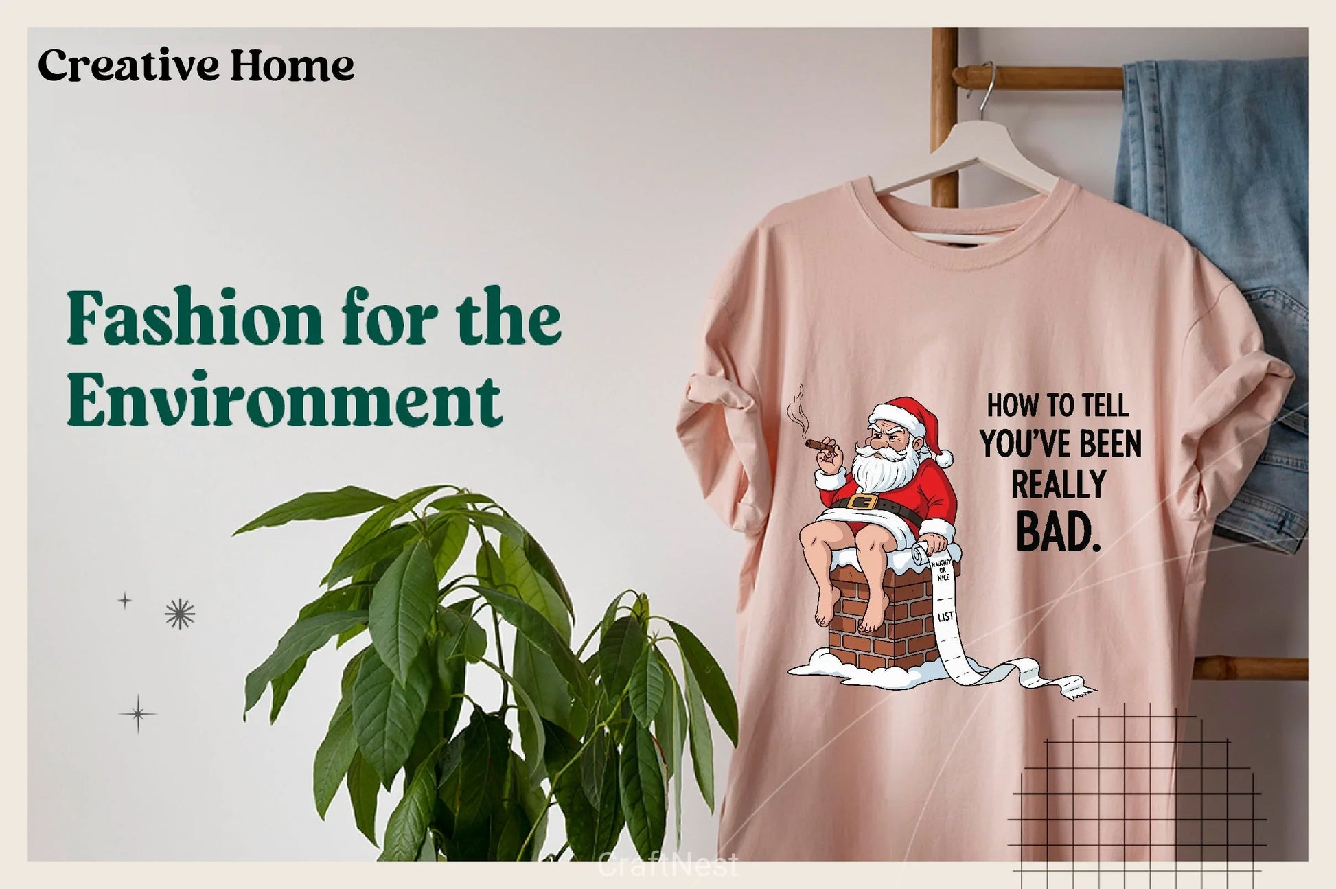 Santa's Naughty List Humor Clipart Bundle - CraftNest - Digital Crafting and Art