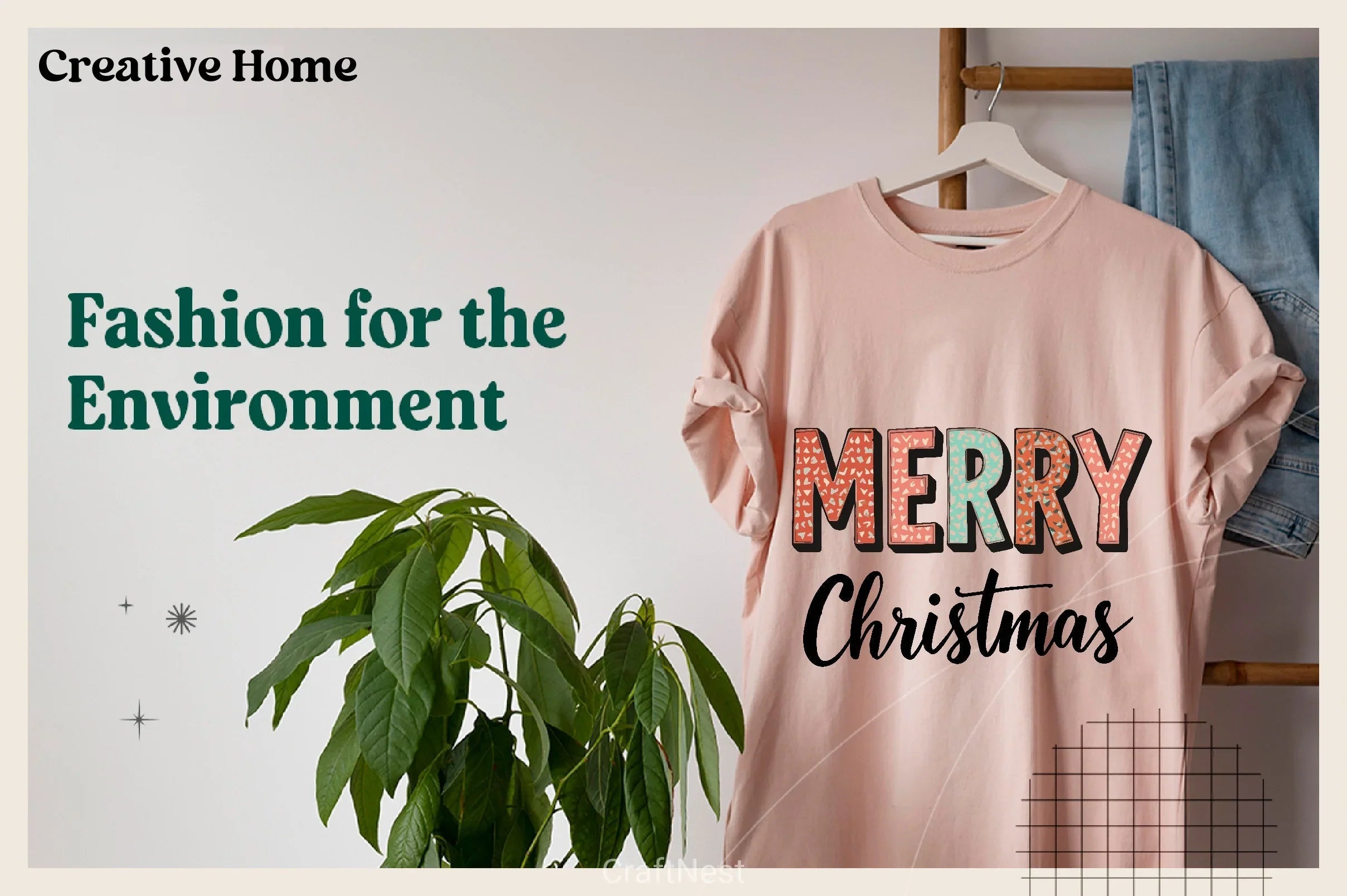 Modern Merry Christmas Clipart Bundle - CraftNest - Digital Crafting and Art