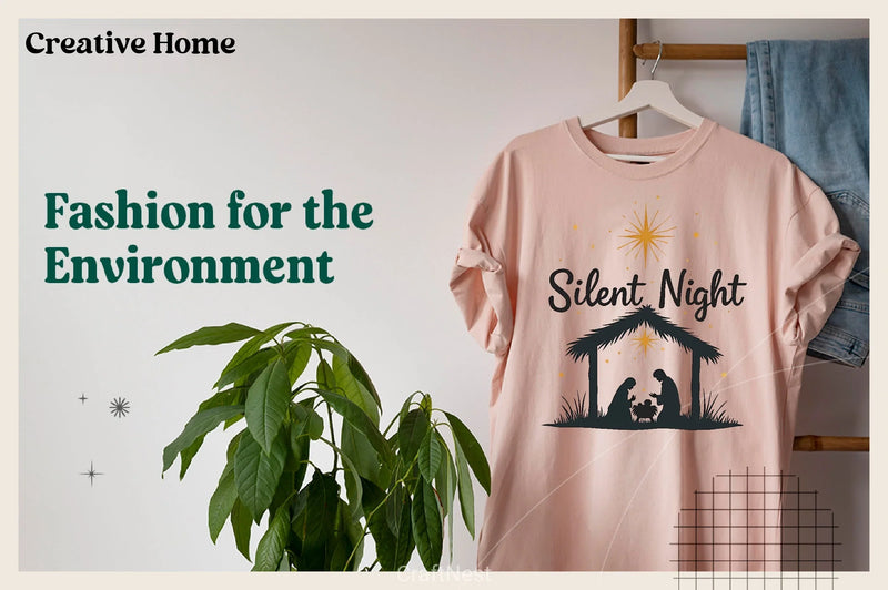 Silent Night Nativity Scene Clipart Bundle - CraftNest - Digital Crafting and Art