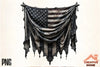 Gothic 4th July Flag Clipart Bundle
