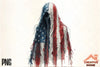 4th of July Gothic Ghost Clipart Bundle