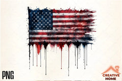 Gothic 4th July Flag Clipart Bundle - CraftNest - Digital Crafting and Art