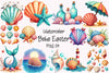 Summer Seashell Clipart Bundle