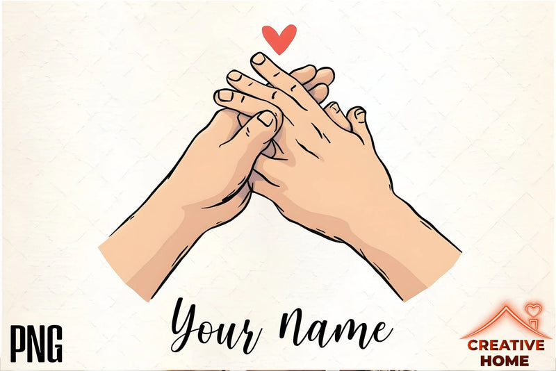 Holding Hands Couple Clipart Bundle - CraftNest - Digital Crafting and Art