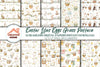 Easter Lambs Lilies Eggs Clipart Bundle