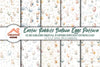 Easter Rabbits Balloon Eggs Clipart Bundle