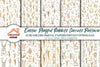 Easter Rabbits Carrots Clipart Bundle