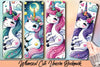 Whimsical Unicorn Bookmark Journal