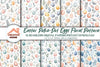 Easter Polka Dot Eggs Clipart Bundle