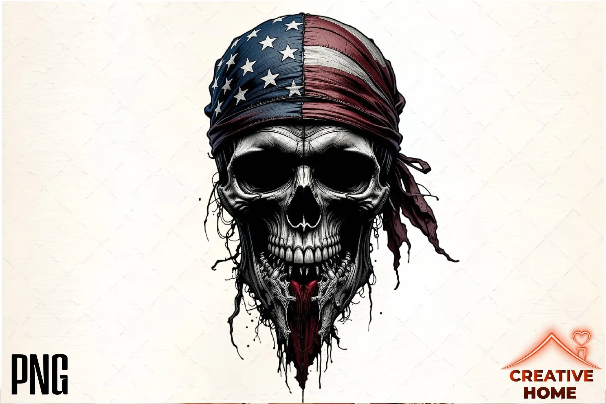 Gothic Skull Flag Clipart Bundle - CraftNest - Digital Crafting and Art