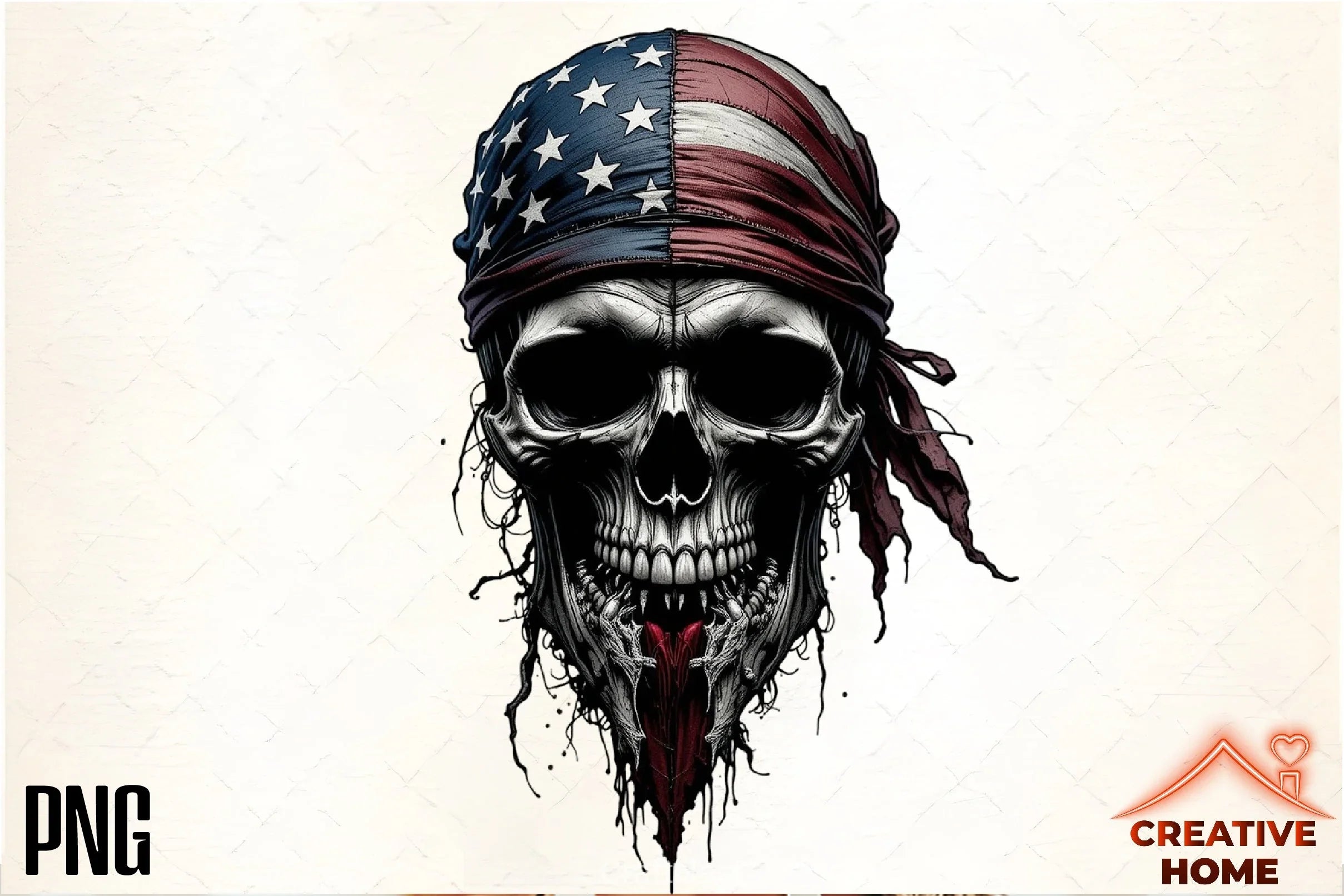 Gothic Skull Flag Clipart Bundle - CraftNest - Digital Crafting and Art