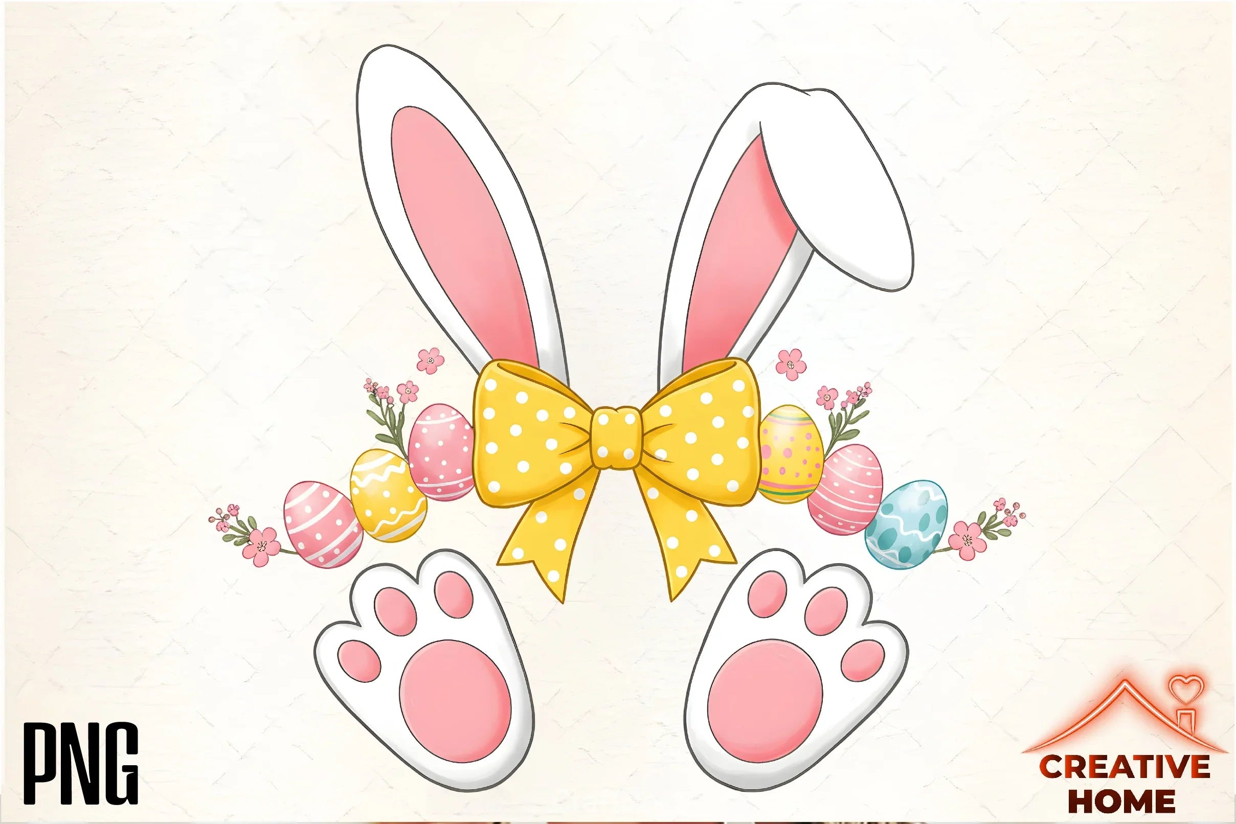 Easter Bunny Rabbit Clipart Bundle 1 - CraftNest - Digital Crafting and Art