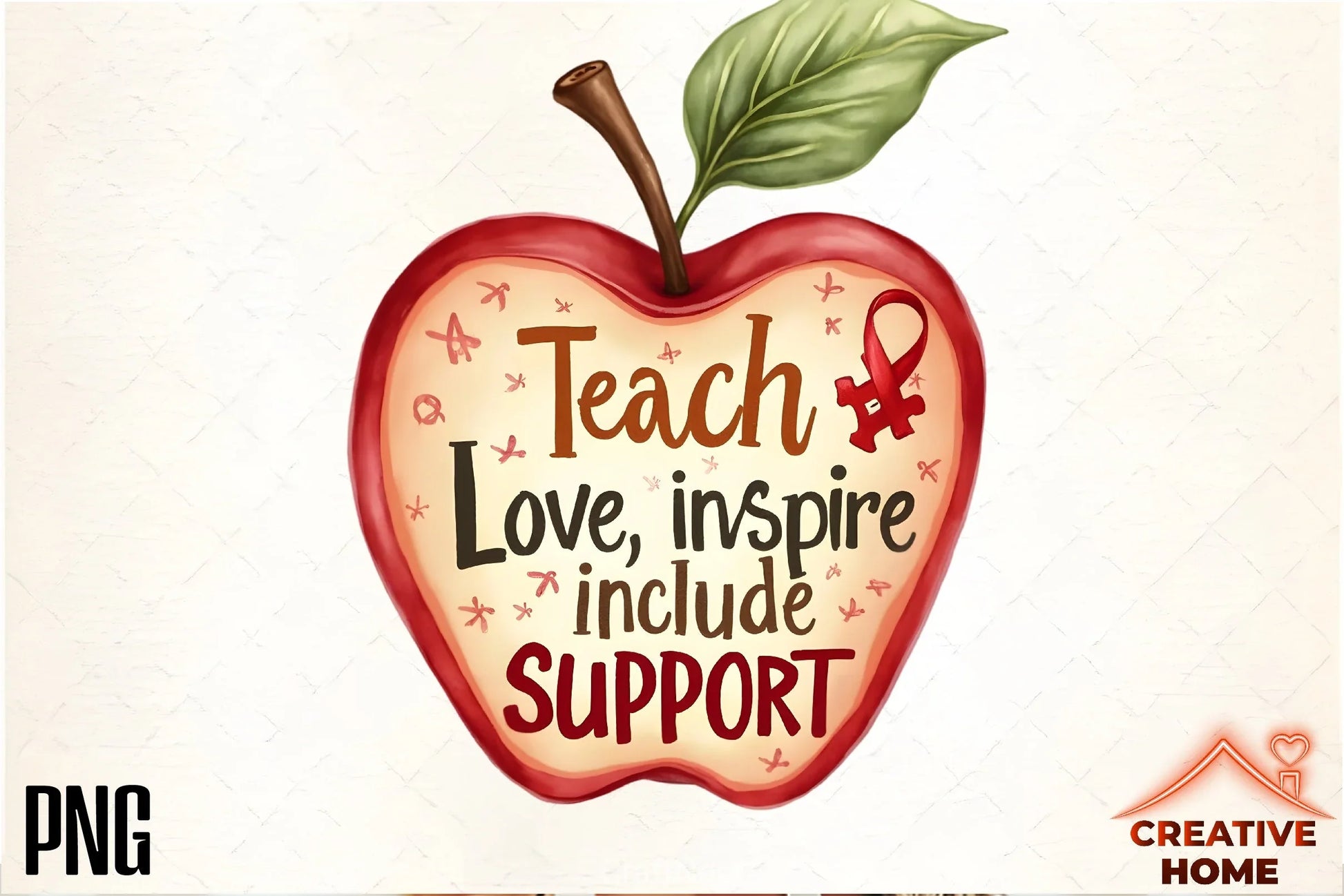Teach Love Inspire Clipart Bundle 2 - CraftNest - Digital Crafting and Art