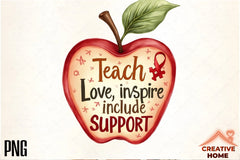 Teach Love Inspire Clipart Bundle 2 - CraftNest - Digital Crafting and Art