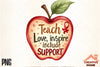 Teach Love Inspire Clipart Bundle