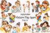 Mother's Day Son Clipart Bundle