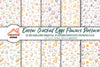 Easter Daffodils Eggs Clipart Bundle