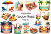 Summer Beach Clipart Bundle