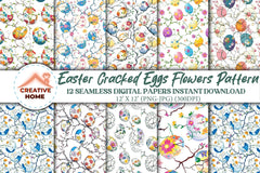 Easter Cracked Eggs Clipart Bundle - CraftNest - Digital Crafting and Art