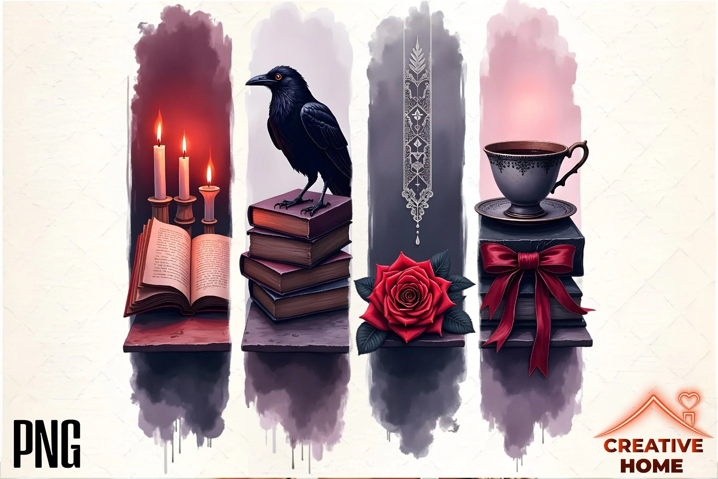 Mysterious Collage Clipart Bundle - CraftNest - Digital Crafting and Art