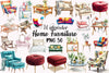 Home Furniture Clipart Bundle