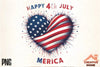 Patriotic Heart Clipart Bundle