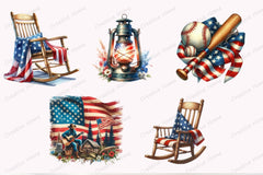 4th of July Vintage Clipart Bundle - CraftNest - Digital Crafting and Art