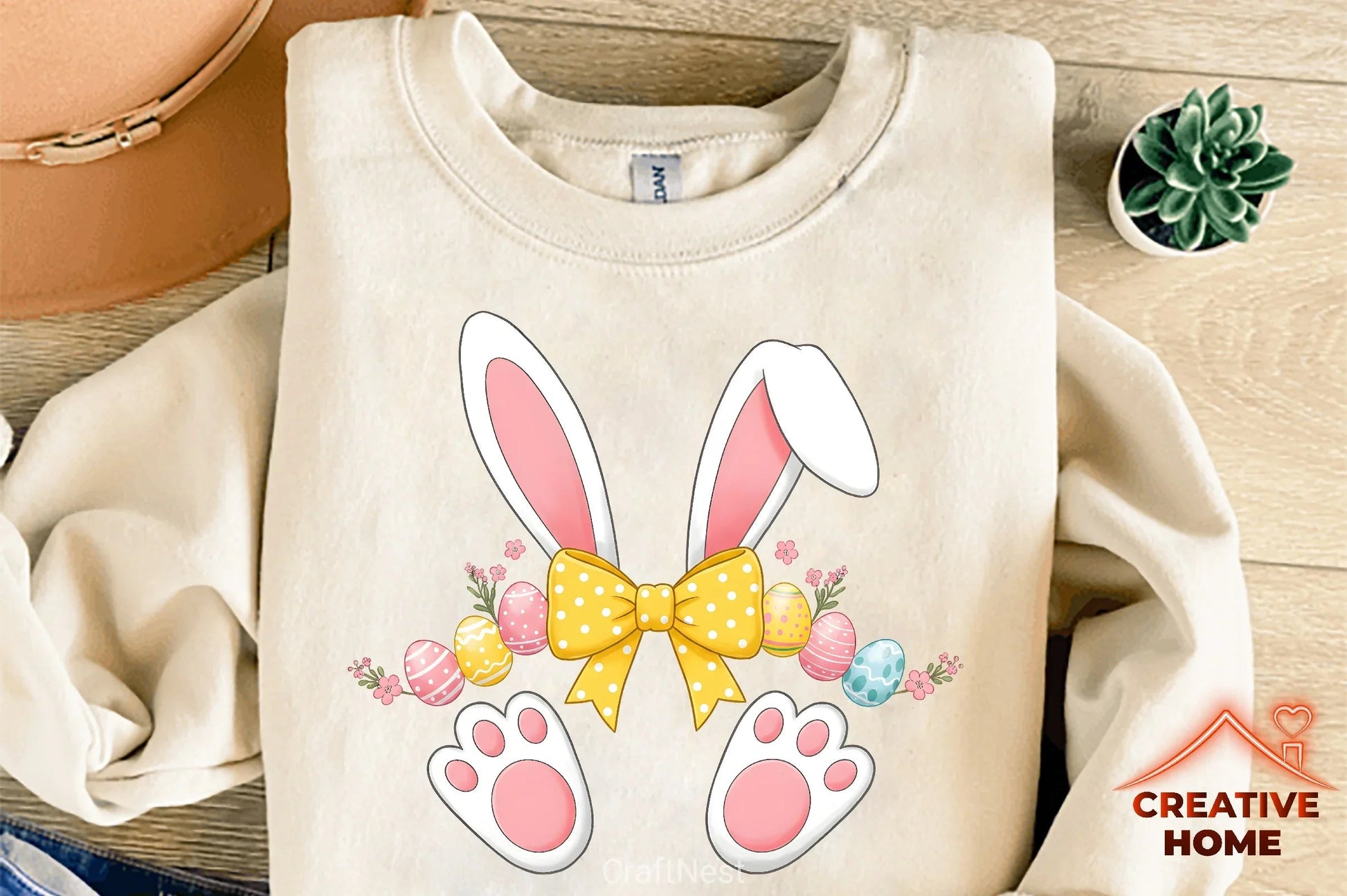 Easter Bunny Rabbit Clipart Bundle 1 - CraftNest - Digital Crafting and Art