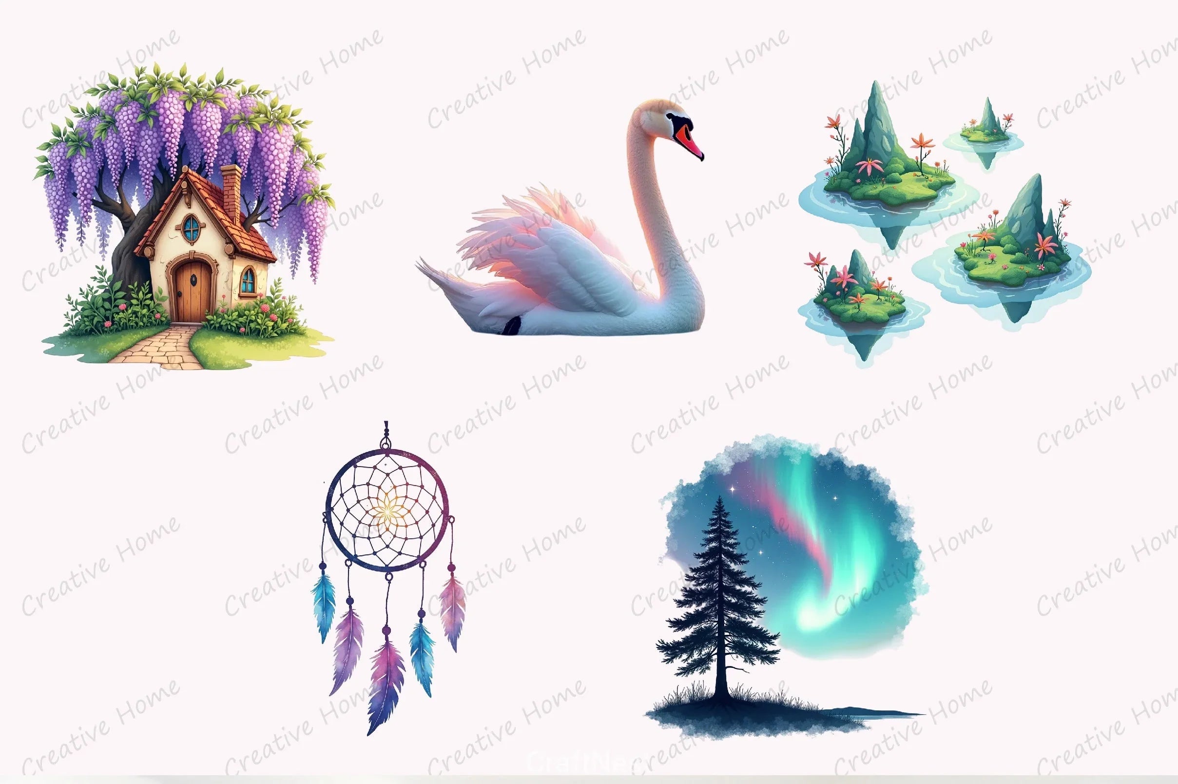Dreamy Creations Clipart Bundle