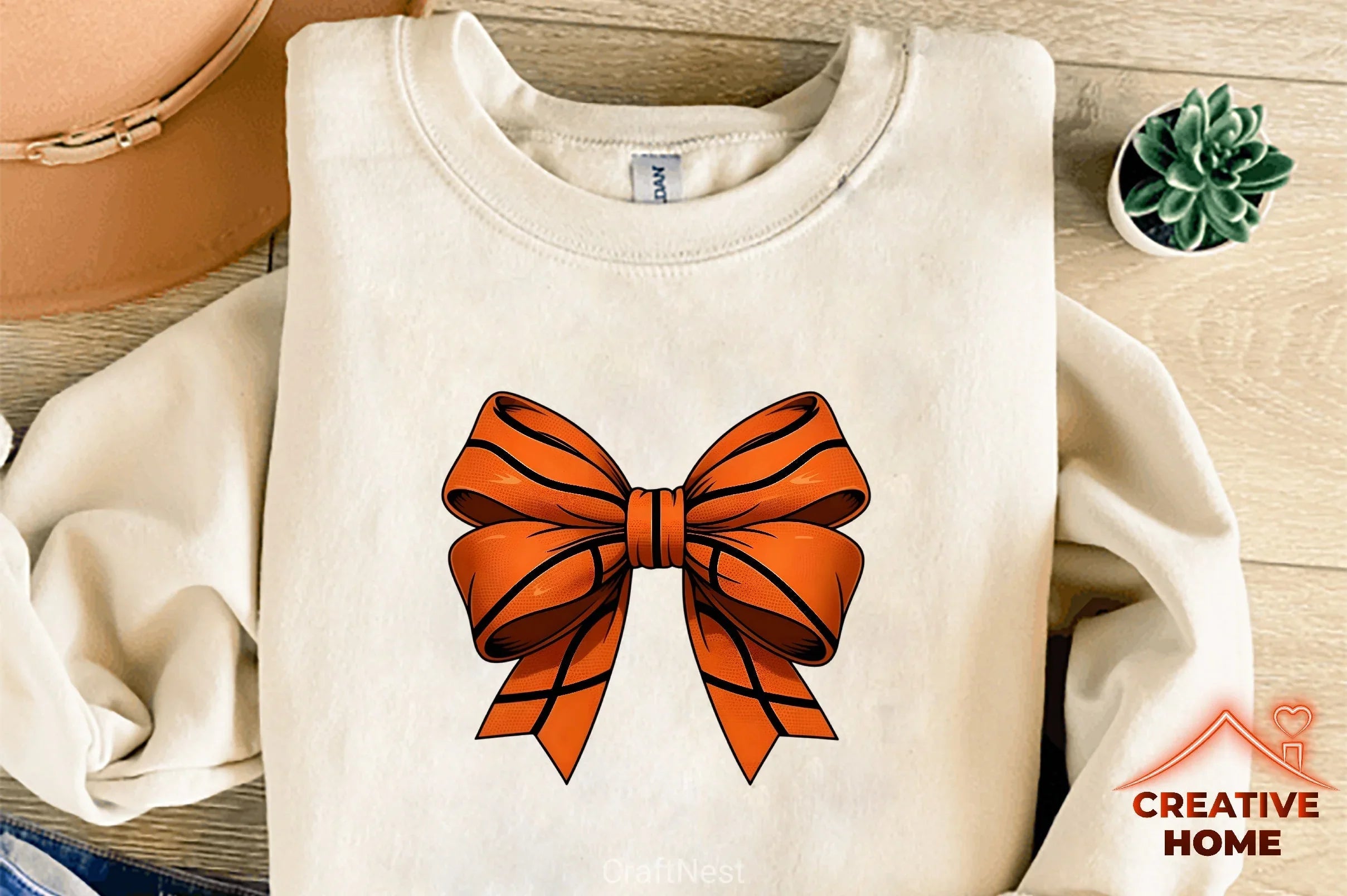 Basketball Bow Clipart Bundle - CraftNest - Digital Crafting and Art