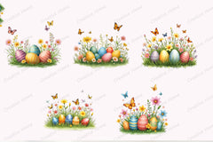 Easter Springtime Scene Clipart Bundle - CraftNest - Digital Crafting and Art