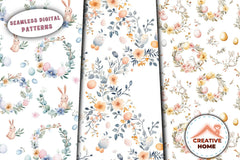 Easter Wreath Clipart Bundle - CraftNest - Digital Crafting and Art