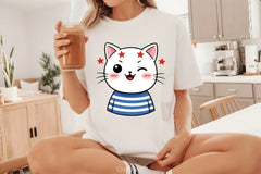 Patriotic Cats 4th of July Clipart Bundle - CraftNest - Digital Crafting and Art