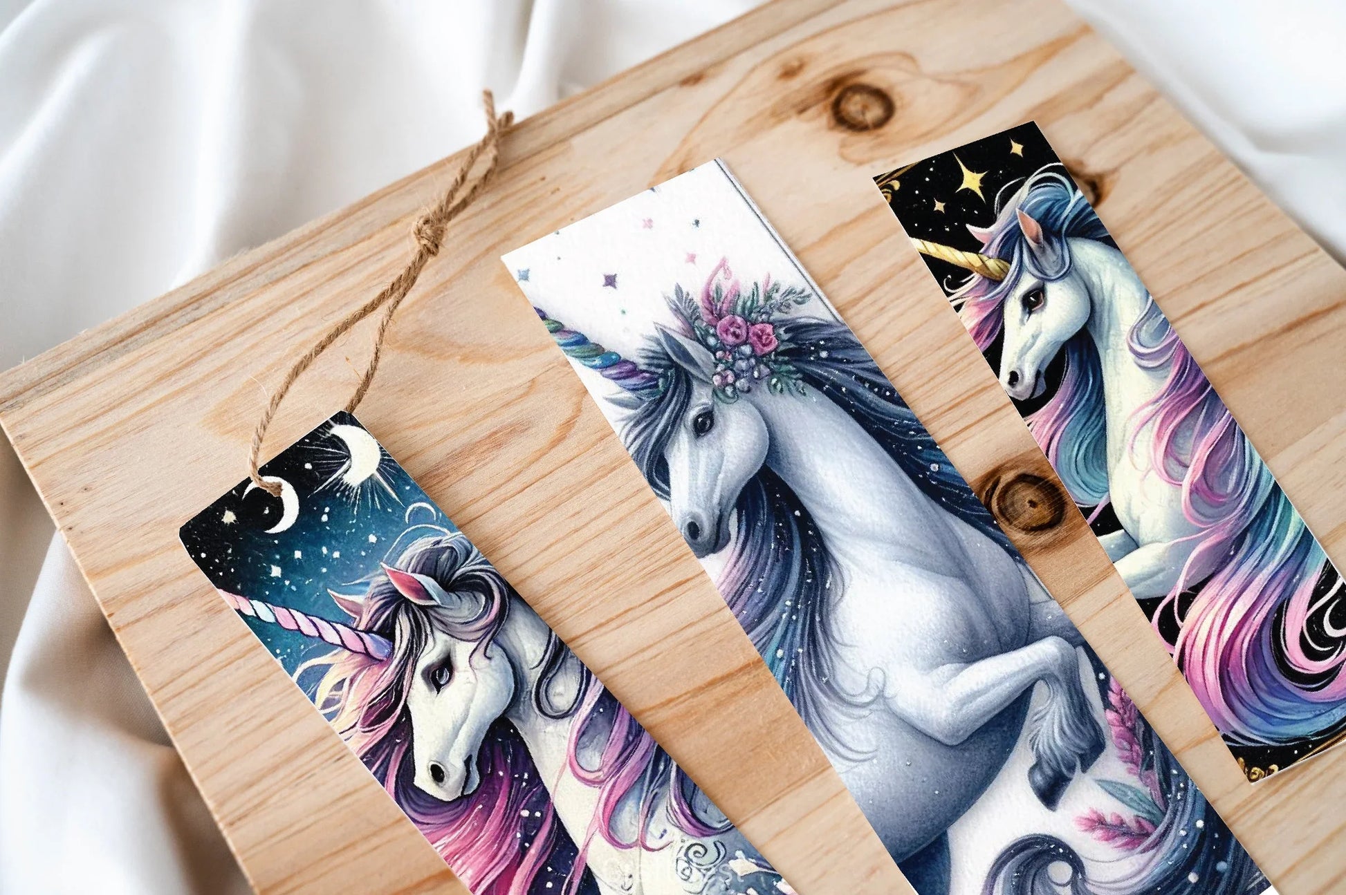 Magical Unicorn Bookmarks Journal - CraftNest - Digital Crafting and Art