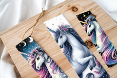 Magical Unicorn Bookmarks Journal - CraftNest - Digital Crafting and Art
