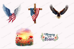 Brave Tribute Clipart Bundle - CraftNest - Digital Crafting and Art