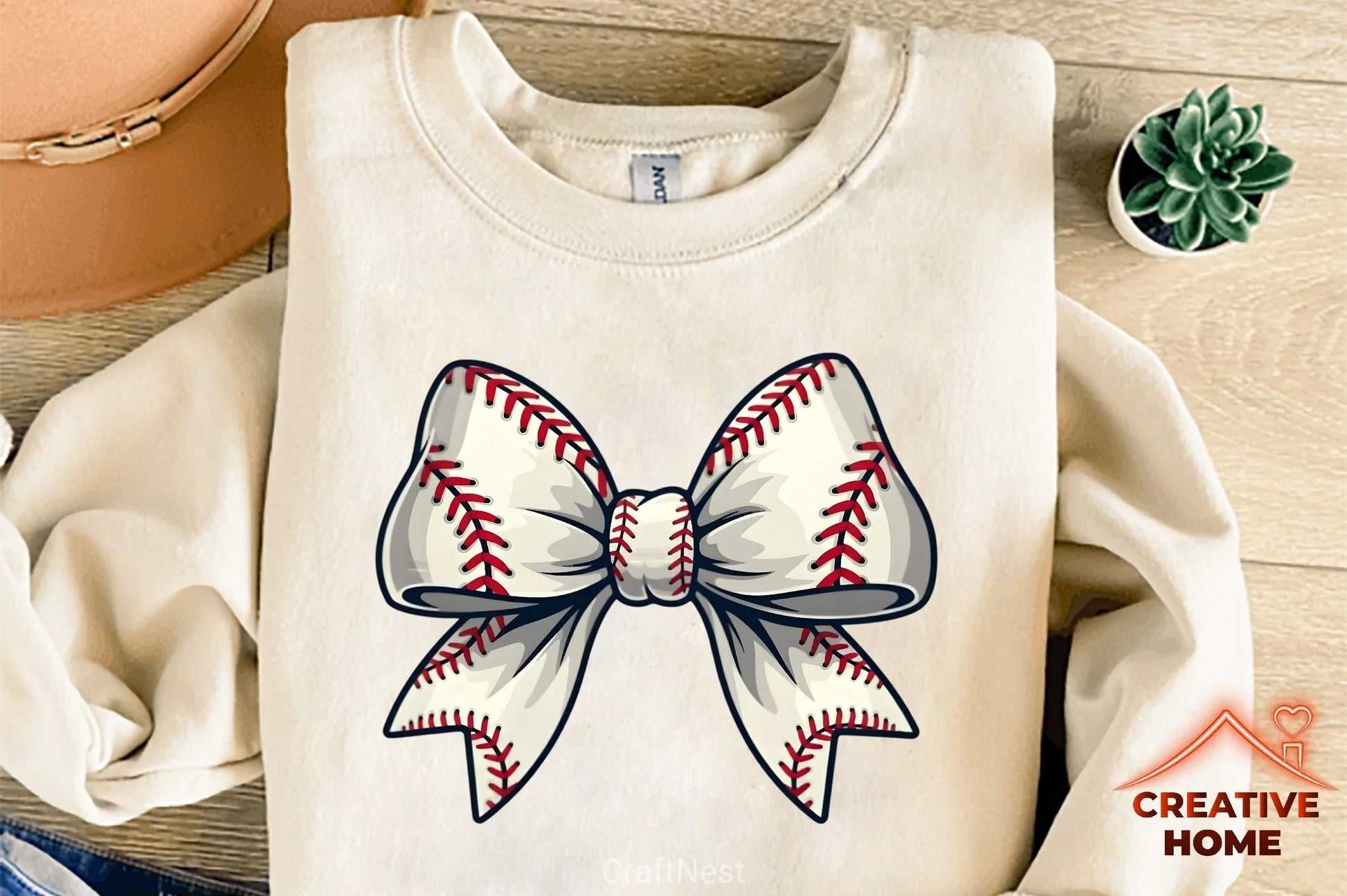 Baseball Bow Clipart Bundle - CraftNest - Digital Crafting and Art