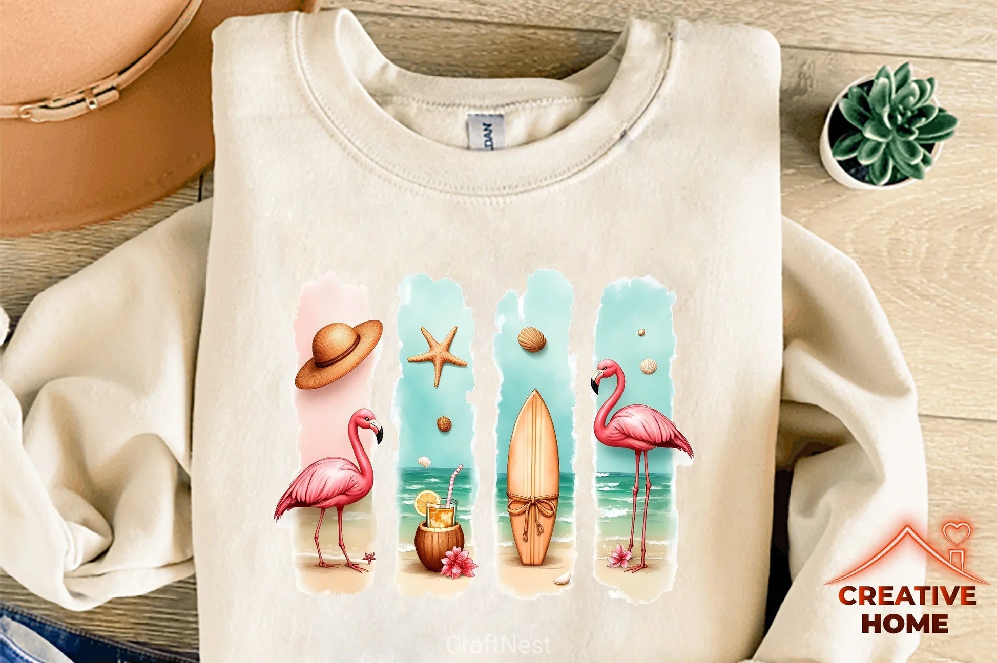 Summer Beach Clipart Bundle 1 - CraftNest - Digital Crafting and Art