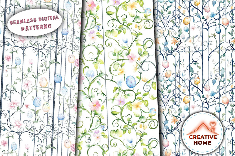 Easter Garden Gates Clipart Bundle - CraftNest - Digital Crafting and Art