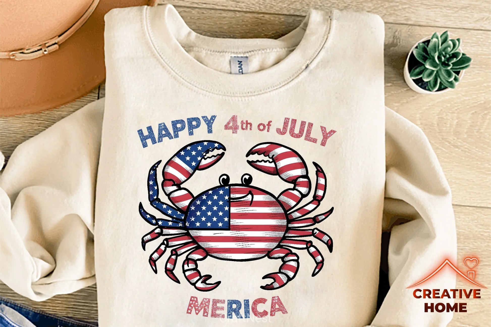 Patriotic Crab Clipart Bundle - CraftNest - Digital Crafting and Art